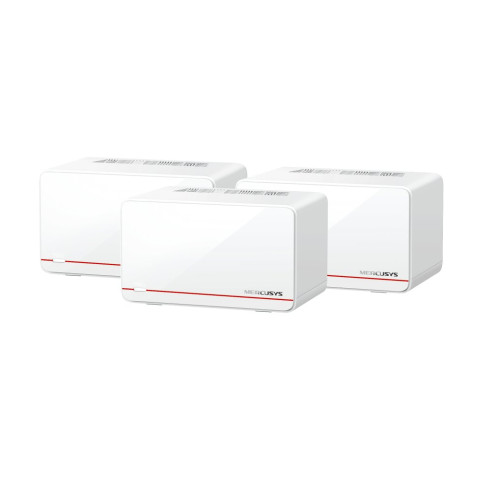 WiFi router TP-Link Mercusys Halo H37BE(3-pack) WiFi 7, BE6500, 2x 2.5GLAN, 1x GLAN, 2,4/5 GHz WiFi router TP-Link Mercusys Halo H37BE(3-pack) WiFi 7, BE6500, 2x 2.5GLAN, 1x GLAN, 2,4/5 GHz