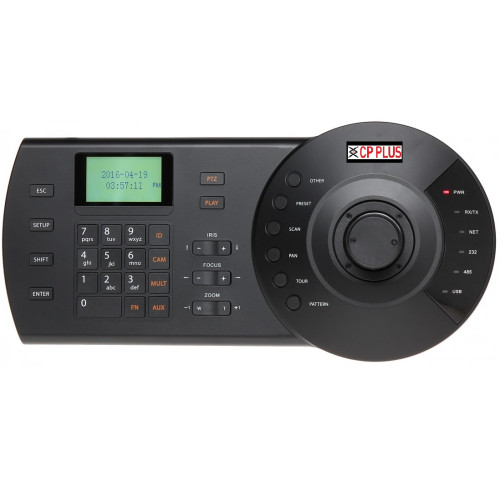 CP PLUS CP-UNK-331 Ovládací pult pro PTZ kamery, CMS a digitální rekordéry CP PLUS CP-UNK-331 Ovládací pult pro PTZ kamery, CMS a digitální rekordéry