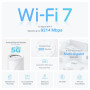 WiFi router TP-Link Deco BE65-5G(1-pack) BE9300, WiFi 7, 3x 2.5GLAN, USB, 2,4/5/6GHz