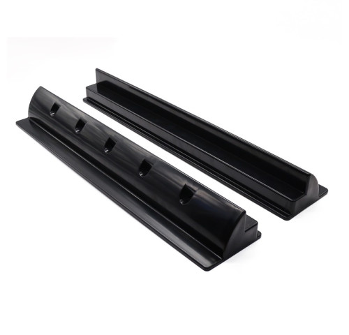 Držáky plastové LONG 68 cm pro uchycení solárních panelů - černé (2ks sada)