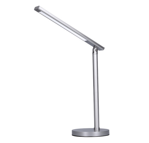 Solight LED stolní lampička, 7W, stmívatelná, změna chromatičnosti, stříbrná barva