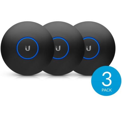 Ubiquiti kryt pro UAP-nanoHD, U6 Lite a U6+, černý motiv, 3 kusy