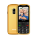 Telefon CPA Halo 28 Senior zlatý s nabíjecím stojánkem