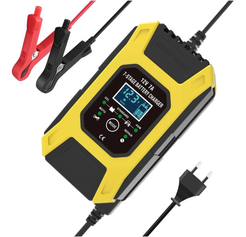 Nabíječka Carspa CFD12-07 pro olověné baterie 12V 7A Nabíječka Carspa CFD12-07 pro olověné baterie 12V 7A