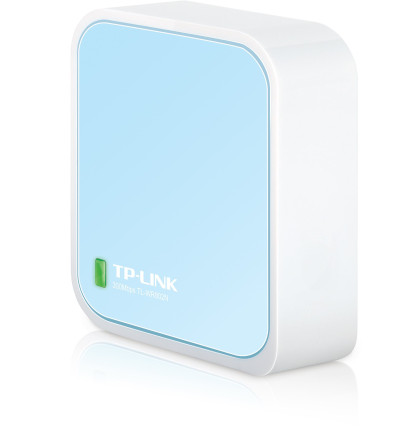 WiFi router TP-Link TL-WR802N Mini poket AP/klient, 1x WAN, 1x micro USB, 2,4GHz 300Mbps