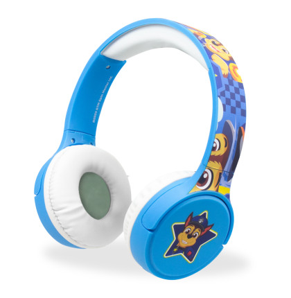 Bluetooth sluchátka Tlapková patrola modrá