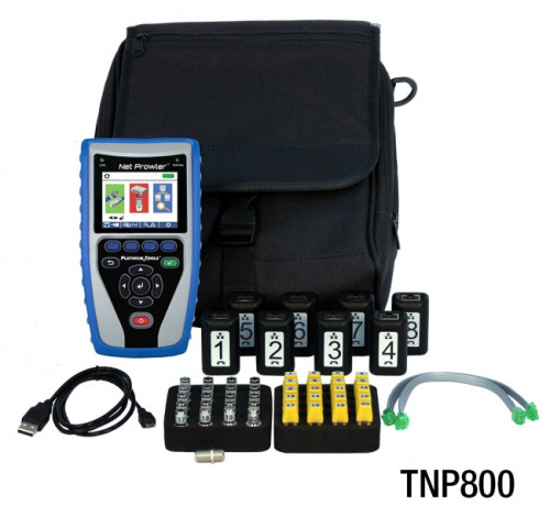 TNP800 - Net Prowler - Deluxe PRO KIT analyzátor LAN sítí s aktivními testy