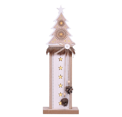 Solight vánoční LED dřevěná dekorace, stromek, 2x AA Solight vánoční LED dřevěná dekorace, stromek, 2x AA