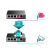 Switch TP-Link TL-SG105PE Easy Smart, 5x GLAN, 4x PoE+, 30W