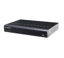GU-RN-AC8104P Síťový videorekordér 4K s PoE a podporou AI funkcí pro čtyři IP kamery
