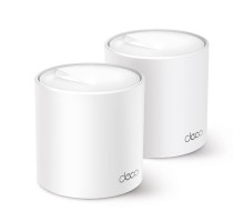 WiFi router TP-Link Deco X50(2-pack) AX3000, WiFi 6, 3x GLAN, / 574Mbps 2,4GHz/ 2402Mbps 5GHz