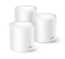 WiFi router TP-Link Deco X50 Pro(3-pack) AX3000, WiFi 6, 2x 2,5GLan, 2,4GHz/5GHz, HomeShield