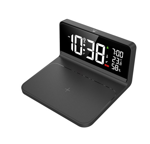 Solight hodiny s Qi bezdrátovým nabíjením Solight hodiny s Qi bezdrátovým nabíjením