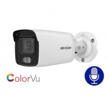 DS-2CD2047G2-LU(6mm) (C) 4 Mpx | mikrofon | ColorVu + Acusense | WDR | H.265+ | bílá LED 40 m | SD…