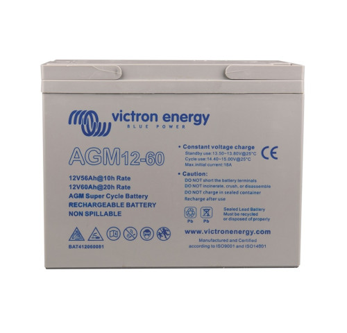 Solární baterie Victron Energy AGM Super Cycle 60Ah Solární baterie Victron Energy AGM Super Cycle 60Ah