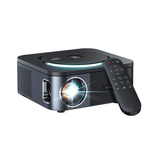 Projektor XO FF01 120” s OS Android a WiFi černý