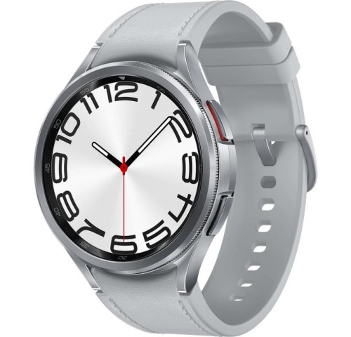 Chytré hodinky Samsung Galaxy Watch6 Classic 47mm SM-R960NZSAEUE stříbrné Chytré hodinky Samsung Galaxy Watch6 Classic 47mm SM-R960NZSAEUE stříbrné