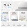 WiFi router TP-Link Deco BE25(1-pack) BE3600, WiFi 7, 2x 2.5GLAN, USB, 2,4/5/6GHz