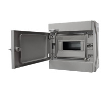 Rozvaděč RH-8/UV NEO pro fotovoltaiku plast. / IP65 / 1500V DC / 500V AC / 1x8 nástěnný / šedé dveře Rozvaděč RH-8/UV NEO pro fotovoltaiku plast. / IP65 / 1500V DC / 500V AC / 1x8 nástěnný / šedé dveře