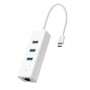 Adaptér TP-Link UE330C USB C na 1G Ethernet, 3x USB