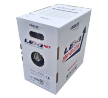 LEXI-Net instalační kabel Cat 6 UTP PVC (Eca) 305m šedý - Reelex Air box