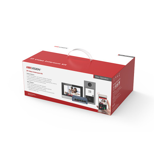 DS-KIS604-S(C) Sada IP videotelefonu: 1x Dveřní jednotka DS-KV8113-WME1(C), 1x vnitřní… DS-KIS604-S(C) Sada IP videotelefonu: 1x Dveřní jednotka DS-KV8113-WME1(C), 1x vnitřní…