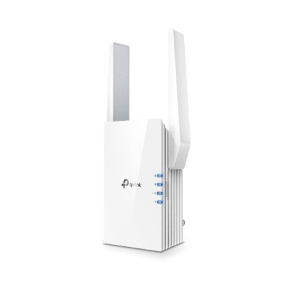 WiFi extender TP-Link RE505X WiFi 6 AP/Extender/Repeater, AX1500 300/1201Mbps, 1x GLAN, fixní anténa, OneMesh