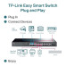 Switch TP-Link TL-SG1428PE Smart, 26x GLan, 24x PoE+, 2x SFP, 250W