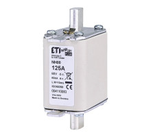 ETI nožová pojistka DC M00 gBat 125A 80V DC