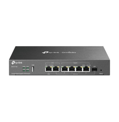 Router TP-Link ER707-M2 VPN 4x GWAN/Lan, 2x 2.5GWan/Lan, 1x SFP GWAN/LAN, 1x USB, Omáda SDN