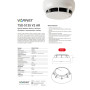 TSD-5135 V2 - AR opticko-kouřový, 12V, NO, auto reset, včetně patice TSD-5135 V2 - AR opticko-kouřový, 12V, NO, auto reset, včetně patice