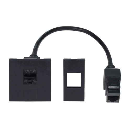 Solight RJ45 Cat6 doplňkový modul pro vestavné zásuvky série PP128 Solight RJ45 Cat6 doplňkový modul pro vestavné zásuvky série PP128