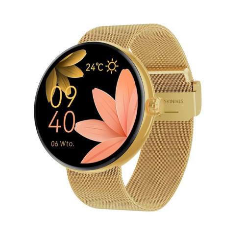 Chytré hodinky Forever ForeVive 5 SB-365 zlaté