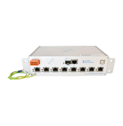 1-886-220 2G-1C.0.8.FC-BOX-PoE-PP, Průmyslový switch s 1x SFP slot, 8x Fast Ethernet…