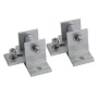 Držáky solárního panelu D120 nastavitelné, sada 4ks pro 1 panel