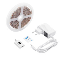Solight LED stmívatelný pásek s bezdotykovým ovládáním, 3m, 180 LED, 4000K, IP65, 230V Solight LED stmívatelný pásek s bezdotykovým ovládáním, 3m, 180 LED, 4000K, IP65, 230V