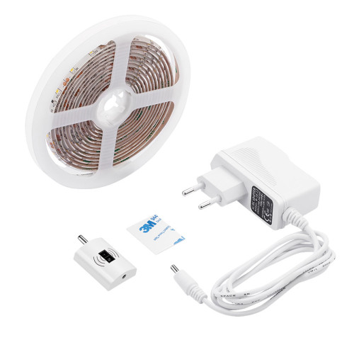Solight LED stmívatelný pásek s bezdotykovým ovládáním, 3m, 180 LED, 4000K, IP65, 230V Solight LED stmívatelný pásek s bezdotykovým ovládáním, 3m, 180 LED, 4000K, IP65, 230V