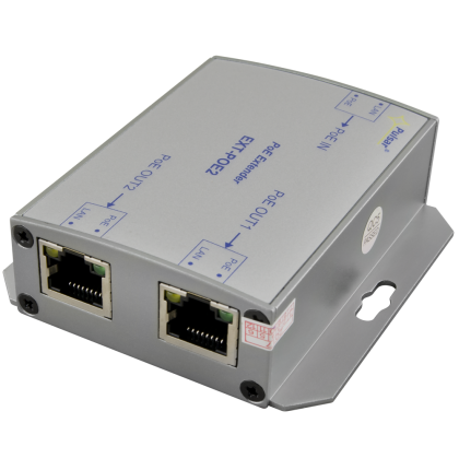 CP-PR-137 PoE extender s rozbočením na dvě IP kamery