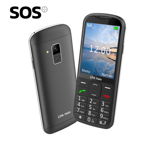 Telefon CPA Halo 28 Senior černý s nabíjecím stojánkem Telefon CPA Halo 28 Senior černý s nabíjecím stojánkem