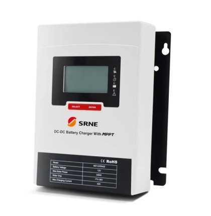 SRNE MD1250N05 solární MPPT regulátor s DC/DC nabíječkou, 12V, 50A, vstup 55V DC SRNE MD1250N05 solární MPPT regulátor s DC/DC nabíječkou, 12V, 50A, vstup 55V DC