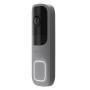 Doorbell, 4 Mp, 155°, IR 6m, AI Analytics, Wi-fi, H.264, HDR, PIR detektor, IP54, 12VDC/24VAC, šedá Doorbell, 4 Mp, 155°, IR 6m, AI Analytics, Wi-fi, H.264, HDR, PIR detektor, IP54, 12VDC/24VAC, šedá