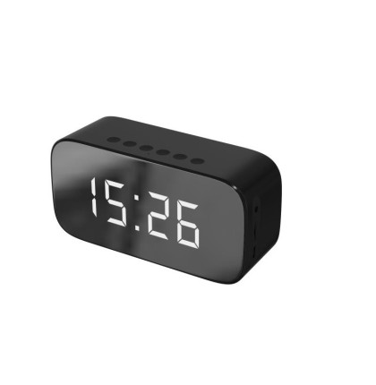Bluetooth reproduktor Setty Mirror clock GB-200 černý