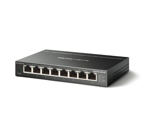 Switch TP-Link Mercusys MS108GS-M2 8x 2,5GLAN, kov