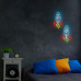Dekorativní LED neon Raketa multicolor