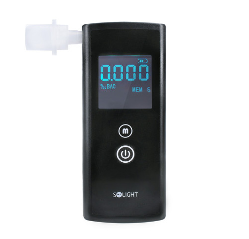 Solight alkohol tester, 0,0 - 3,0‰ BAC, přesnost 0,1‰ Solight alkohol tester, 0,0 - 3,0‰ BAC, přesnost 0,1‰