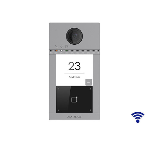 DS-KV8113-WME1(C) 2 Mpx Villa 1 tlačítková, dveřní stanice, Hliníkové šasi, Rozlišení…