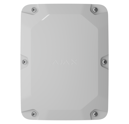 Case E (395×300×108), pouzdro pro bezpečné kabelové připojení, IP65, bílé