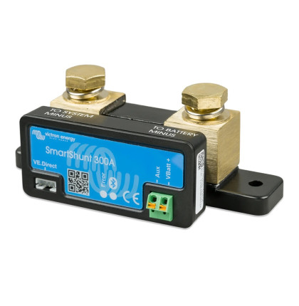 Sledovač stavu baterie SmartShunt 300A Victron Energy s Bluetooth Sledovač stavu baterie SmartShunt 300A Victron Energy s Bluetooth