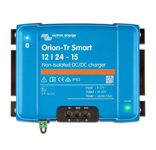 Victron Energy DC-DC nabíječka Orion-Tr Smart 12/24-15A (360W) neizolovaná