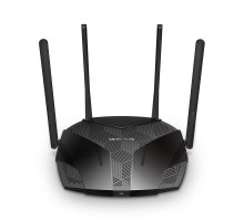 WiFi router TP-Link MERCUSYS MR80X AX3000 dual AP/router, 3x GLAN, 1x GWAN/ 574Mbps 2,4/ 2402Mbps 5GHz